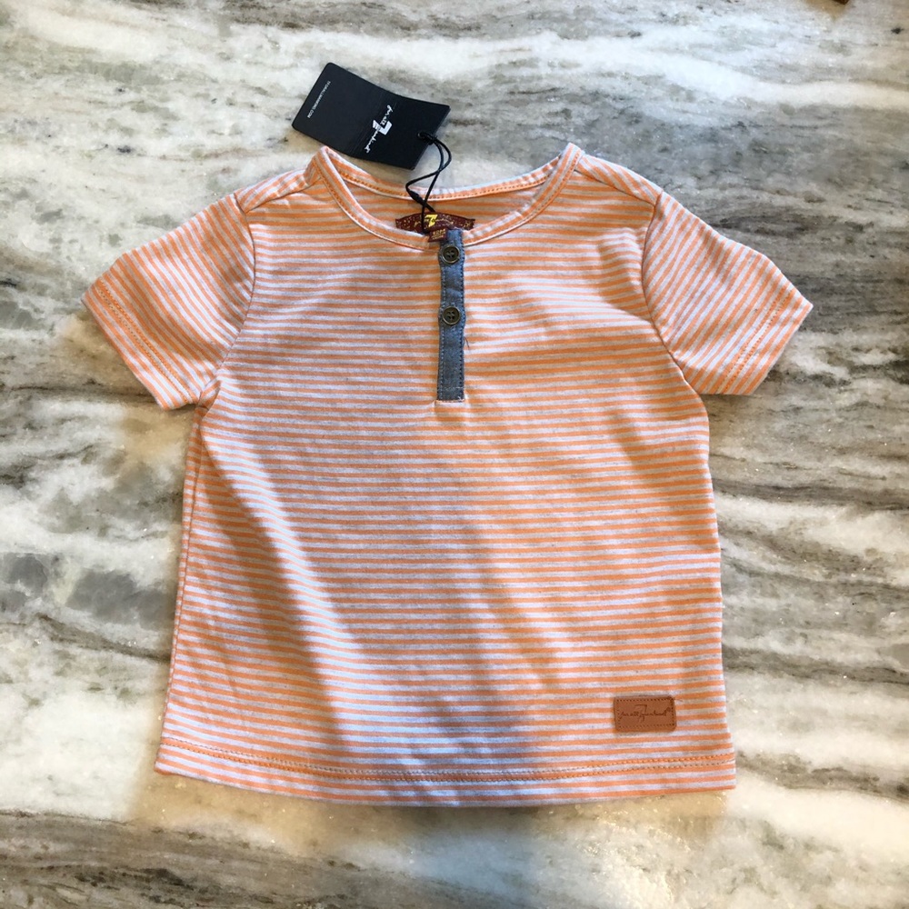 NWT boys 7 for all mankind T-shirt sz 12 month